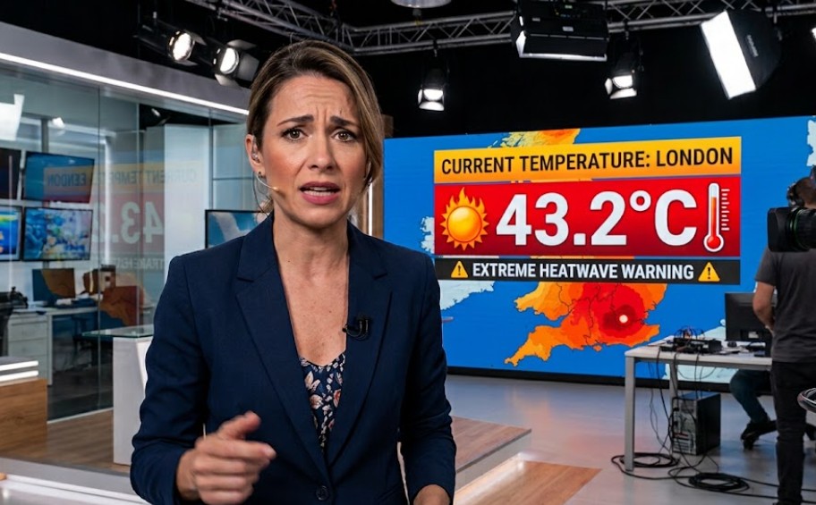 BBC Weather Presenter Reprimanded For Sounding Too Concerned During Hottest Day On Record