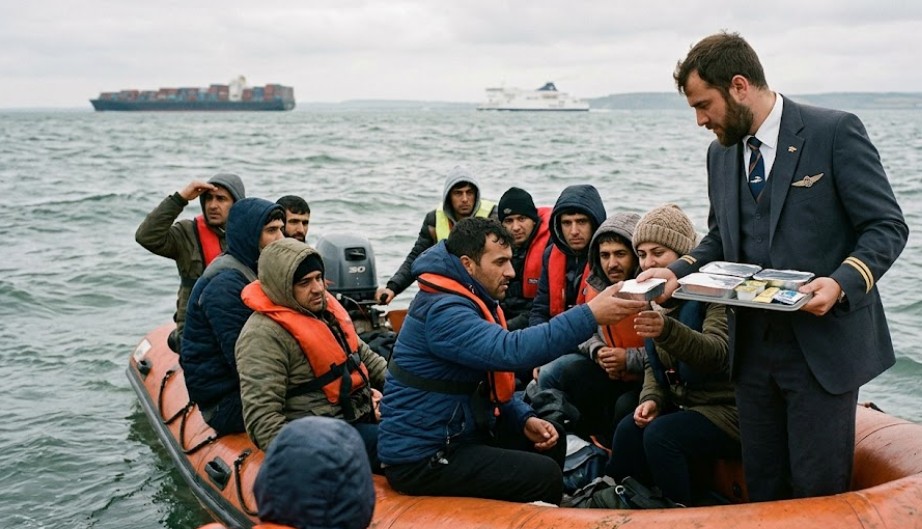 Migrants Rescued Mid-Channel Reportedly Complain About Legroom, - EU Considers Legislation